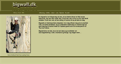 Desktop Screenshot of bigwall.dk