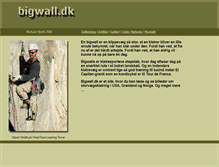 Tablet Screenshot of bigwall.dk