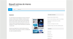 Desktop Screenshot of bigwall.es