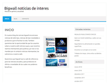 Tablet Screenshot of bigwall.es